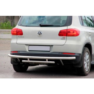 Protectie Spate AK002-2 (Inox) Volkswagen Tiguan 2007-2016 foto 2