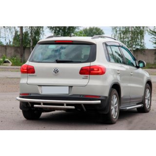 Protectie Spate AK002-2 (Inox) Volkswagen Tiguan 2007-2016 foto 4