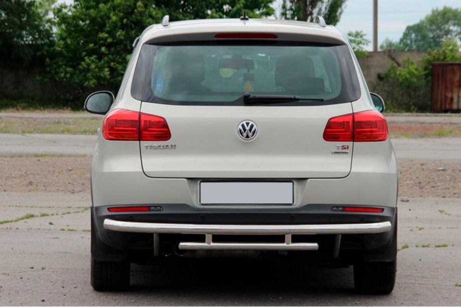 Volkswagen Tiguan 2007-2016 Protectie Spate AK002-2 (Inox) Foto 3