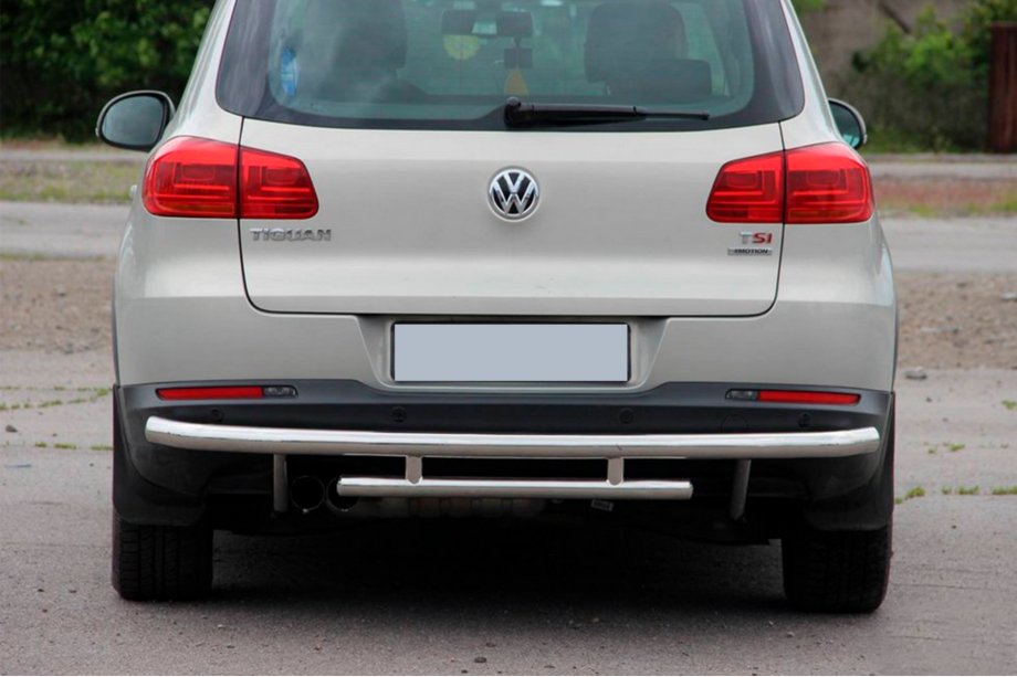 Volkswagen Tiguan 2007-2016 Protectie Spate AK002-2 (Inox) Foto 1