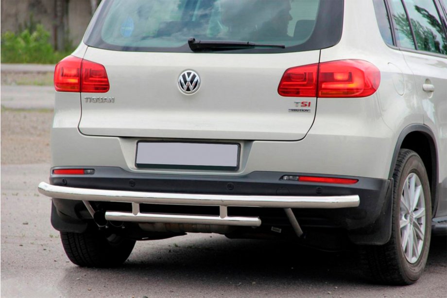 Volkswagen Tiguan 2007-2016 Protectie Spate AK002-2 (Inox) Foto 2