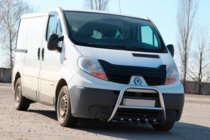 Renault Trafic 2001–2015 Bullbar QT-Spec (Inox) foto 2