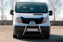 Opel Vivaro 2001–2015 Bullbar QT-Spec (Inox) foto 1