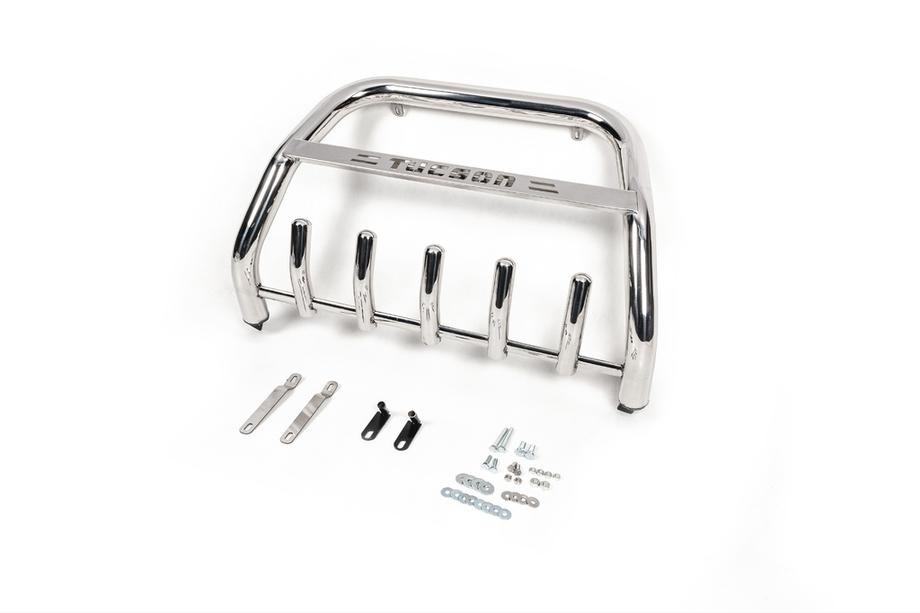 Hyundai Tucson JM 2004- Bullbar WT004 (Inox) Foto 5