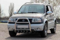 Suzuki Vitara 1998-2006 Bullbar QT007 (Otel Inoxidabil) foto 3