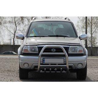 Bullbar QT007 (Otel Inoxidabil) Suzuki Vitara 1998-2006 foto 2