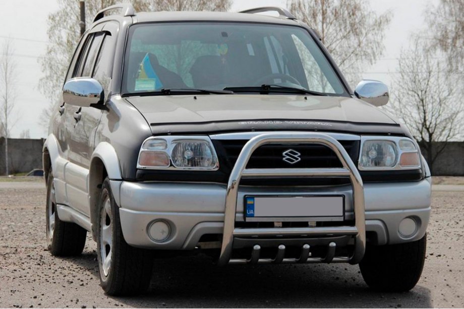 Suzuki Vitara 1998-2006 Bullbar QT007 (Otel Inoxidabil) Image