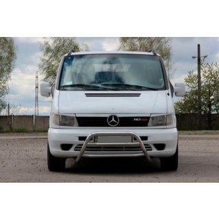 Bullbar WT022 (Otel Inoxidabil) Mercedes Vito W638 1996-2003 foto 1