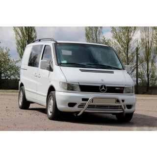 Bullbar WT022 (Otel Inoxidabil) Mercedes Vito W638 1996-2003 foto 2