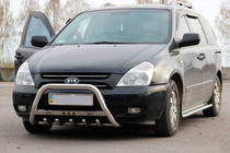 Kia Carnival 2002-2013 Bullbar WT004 Otel Inoxidabil foto 2