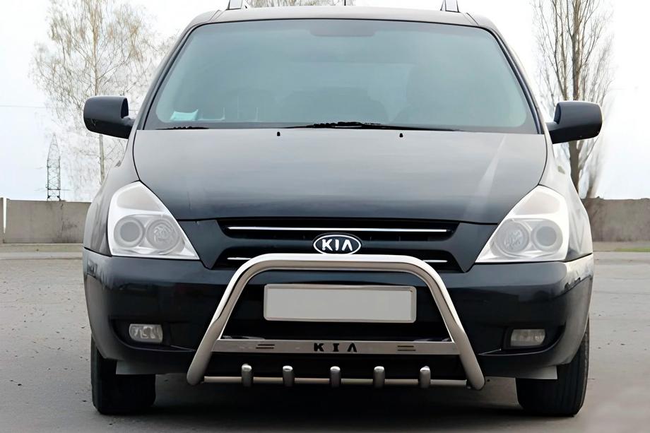 Kia Carnival 2002-2013 Bullbar WT004 Otel Inoxidabil Image