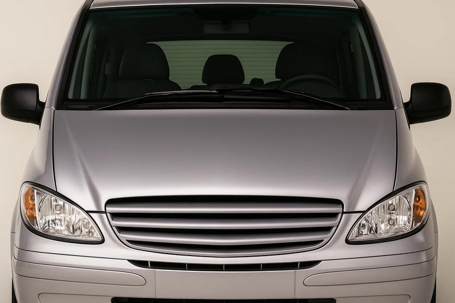 Mercedes Vito W639 2004-2014 Grila Fata V2 (2004-2010, grunduita pentru vopsire) Image