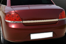 Fiat Linea 2006-2018 Ornament Capac Portbagaj 2006-2012 Inox foto 1