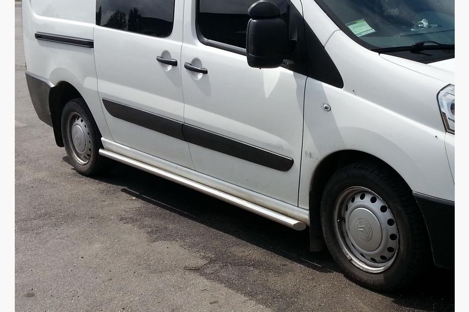 Fiat Scudo 2007-2015 Tevi Laterale BB002 (2 buc, Inox) 60 mm, ampatament scurt Image