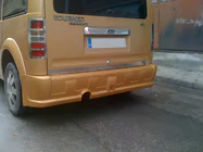 Ford Connect 2002–2006 Capace crom stopuri (2 buc, inox) Carmos - Otel Turcesc foto 1