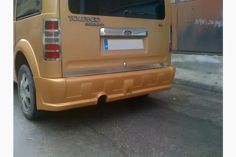 Ford Connect 2002–2006 Capace crom stopuri (2 buc, inox) Carmos - Otel Turcesc Image