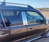 Volkswagen Amarok 2010-2022 Ornamente geam inox (4 bucati) OmsaLine - Otel Inoxidabil Italian foto 4