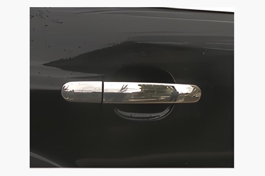 Ford C-Max 2004-2010 Capace Manere Cromate (4 buc, Otel Inoxidabil) OmsaLine - Otel Inoxidabil Italian Image