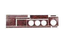 Audi 80/90 1987-1996 Ornament Decorativ Bord Carbon foto 1