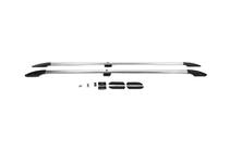 Ford Custom 2013-2022 Bare Longitudinale Crom Scurt, Picioare din Plastic foto 5