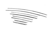 Ford Focus III 2011-2017 Ornamente superioare geamuri inox (8 buc) Hatchback, OmsaLine - Otel Inoxidabil Italian foto 3