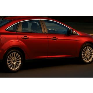 Ornamente superioare geamuri inox (8 buc) Ford Focus III 2011-2017 foto 1