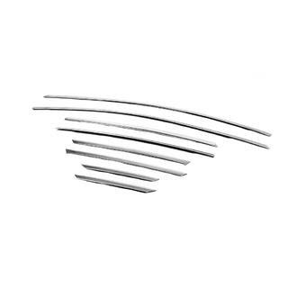 Ornamente superioare geamuri inox (8 buc) Ford Focus III 2011-2017 foto 3