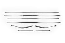 Ford Focus III 2011-2017 Ornamente inferioare geamuri inox (8 buc) foto 5