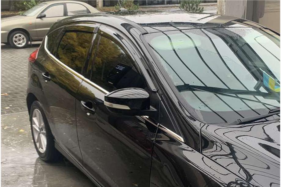 Ford Focus III 2011-2017 Ornamente inferioare geamuri inox (8 buc) Image