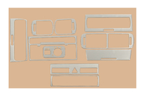 Audi A3 1996-2003 Capace bord (2000-2003) Aluminiu foto 3