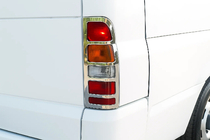 Ford Transit 2000–2014 Capace Stopuri (2 buc, Otel Inoxidabil) foto 1