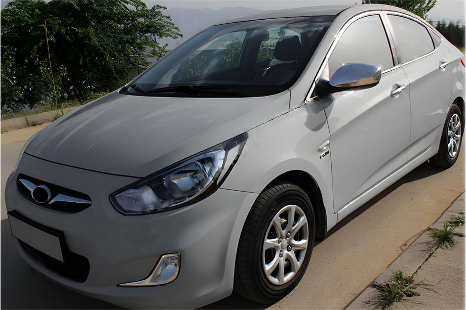 Hyundai Accent 2011-2017 Capace oglinzi fara decupaj pentru semnalizare (2 buc) Image