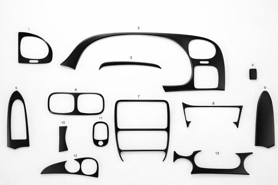 Chevrolet Trailblazer 2002-2012 Huse bord Aluminiu Image