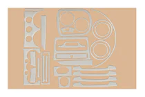 Chevrolet Aveo T200 2002-2008 Accesorii interior Aluminiu foto 2