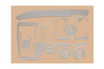 Chevrolet Aveo T250 2005-2011 Capace bord (Set mare) foto 2