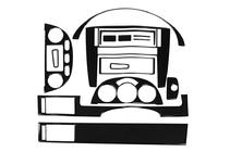 Chevrolet Lacetti 2003-2024 Capac bord Sedan (Meric) Lemn foto 2
