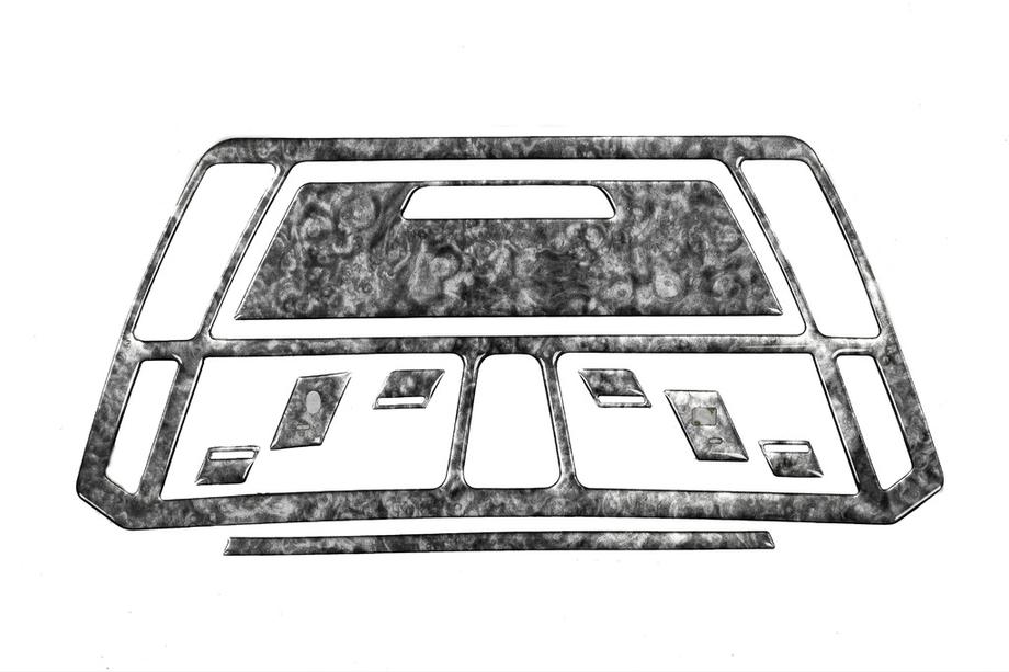 Citroen C-4 Picasso 2006-2013 Capace Panou Bord Aluminiu Foto 3