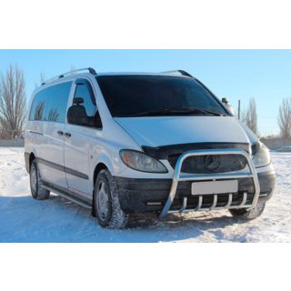 Bullbar XL-WT025 (Inox) Mercedes Vito W639 2004-2014 foto 1