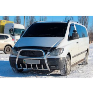 Bullbar XL-WT025 (Inox) Mercedes Vito W639 2004-2014 foto 2