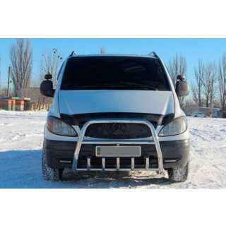Bullbar XL-WT025 (Inox) Mercedes Vito W639 2004-2014 foto 3