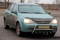 Chevrolet Lacetti 2003-2024 Bullbar frontal WT003 (60 mm, inox) foto 3