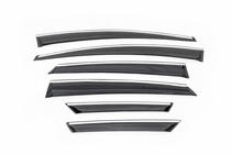 Ford Focus III 2011-2017 Deflectoare geam cromate (6 buc, Sunflex) Break foto 3