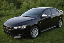 Mitsubishi Lancer X 2008- Capace Oglinzi Cromate (2 buc) foto 1