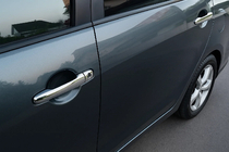 Mitsubishi Outlander 2001-2006 Capace Cromate Manere Usi (4 buc, Otel Inoxidabil) OmsaLine - Otel Inoxidabil Italian foto 1