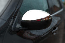Nissan Juke 2010-2019 Capace Oglinzi Crom 2010-2014 (2 buc, Otel Inoxidabil) Carmos - Otel Turcesc foto 3