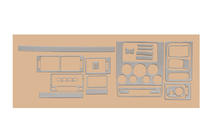 Ford Connect 2002–2006 Huse bord Aluminiu foto 4