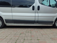 Nissan Primastar 2002-2014 Praguri Laterale Premium (2 buc, Inox) foto 10