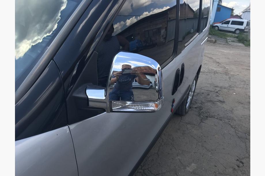 Opel Combo 2012-2018 Capace Oglinzi (2 buc, ABS) Carmos - Plastic ABS Cromat Foto 2