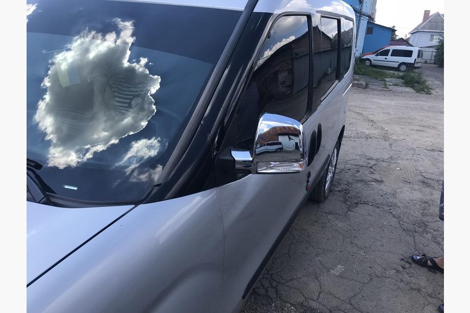 Opel Combo 2012-2018 Capace Oglinzi (2 buc, ABS) Carmos - Plastic ABS Cromat Foto 4