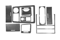 Kia Sorento I BL 2002-2009 Kit ornamente bord Versiunea 2 (2003-2007) Aluminiu foto 3